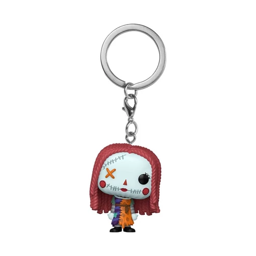 Nightmare before Christmas POP! Vinyl Keychains 4 cm Patchwork - Sally Display (12)
