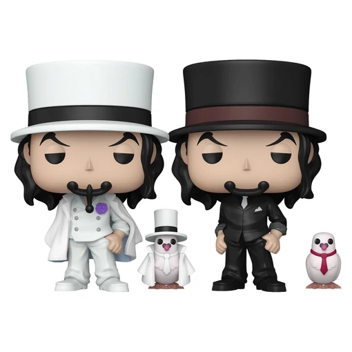 *heo Exclusive Edition* One Piece POP!&Buddy Animation Vinyl Figures Rob Lucci with Hattori w/Chase 10 cm Assortment (6)