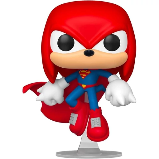 DC x Sonic the Hedgehog POP! Heroes Vinyl Figure Knuckles as Superman 9 cm