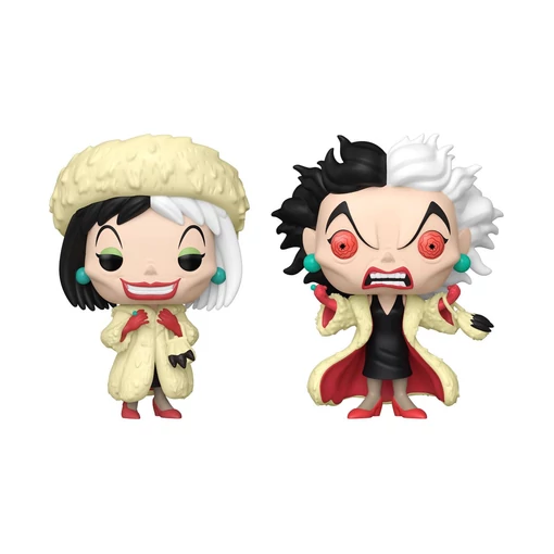 One Hundred and One Dalmatians POP! Vinyl Figures Cruella De Vil with Chase 9 cm Assortment (6)