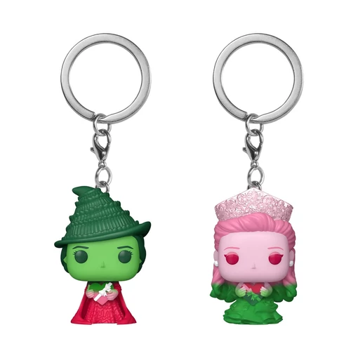 Wicked POP! Vinyl Keychain 2-Pack G&E (Ombre) 4 cm