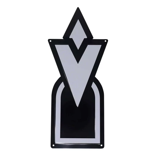 Elder Scrolls Skyrim Tin Sign Skyrim Quest Marker