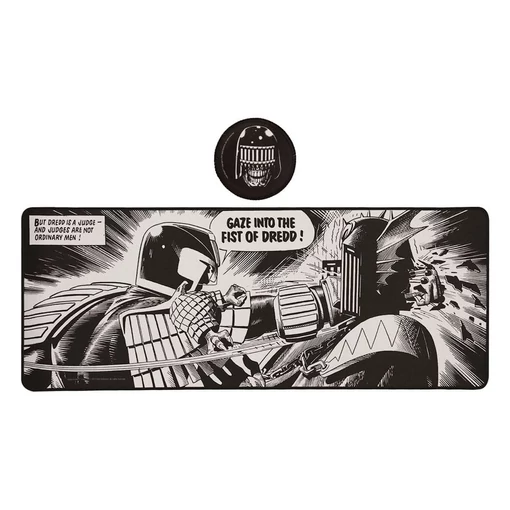 2000 AD Desk Pad & Coaster Set Judge Dredd