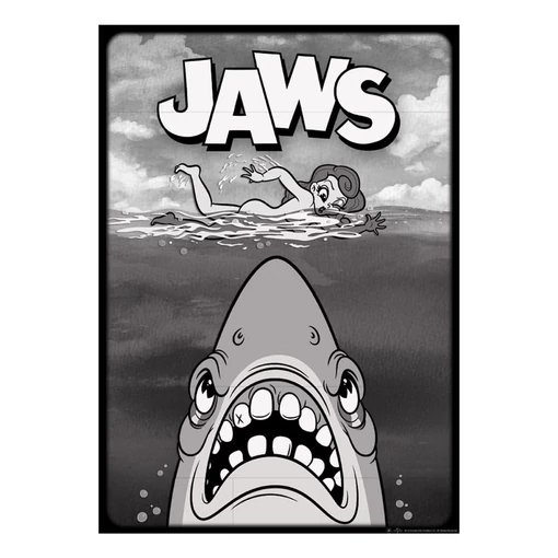 Jaws Art Print Limited Edition 42 x 30 cm