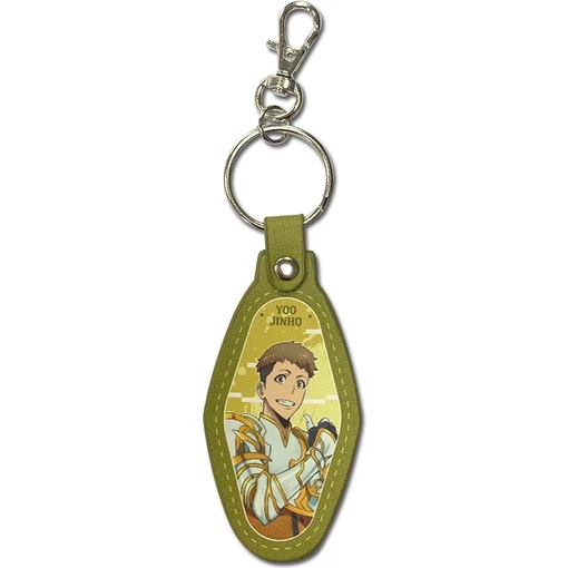 Solo Leveling Leather Keyring Yoo Jinho
