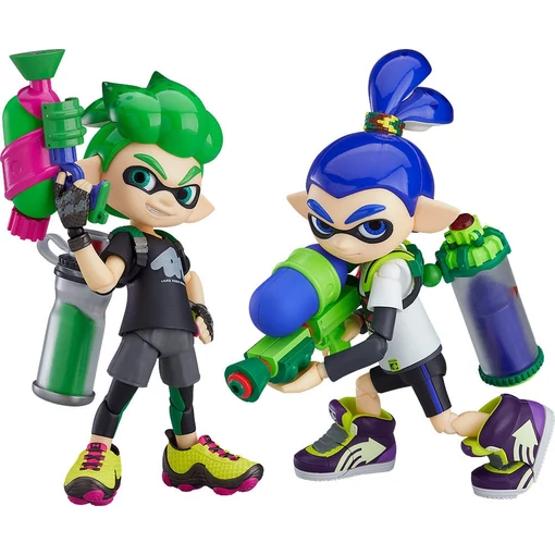 Splatoon/Splatoon 2 Figma Action Figure Splatoon Boy DX Edition 10 cm