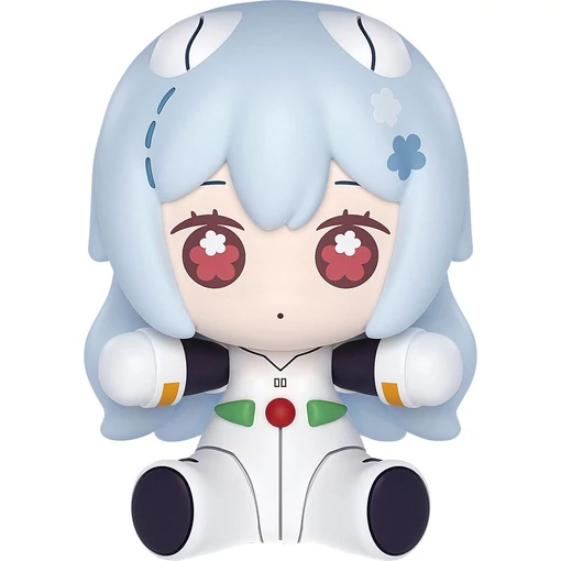 Neon Genesis Evangelion: Rebuild of Evangelion Huggy Good Smile Chibi Figure Rei Ayanami: Long Hair Ver. 7 cm
