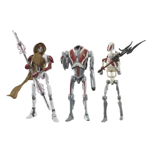 Star Wars Jedi: Survivor Black Series Action Figure 3-Pack Magna Guard, Super Battle Droid & Battle Droid