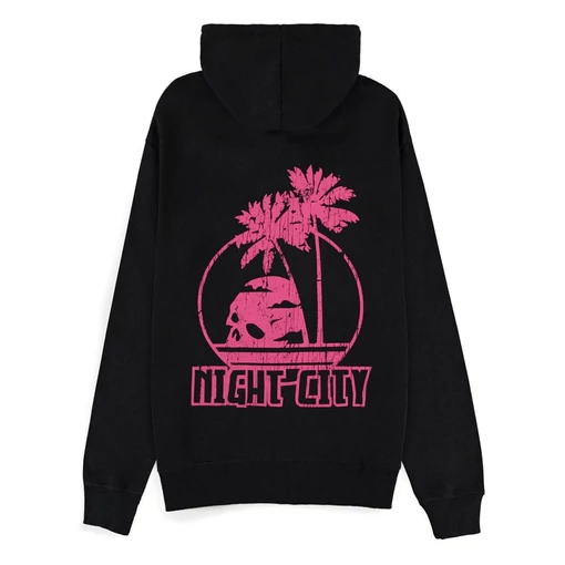 Cyberpunk 2077 Zipper Hoodie Night City Size S