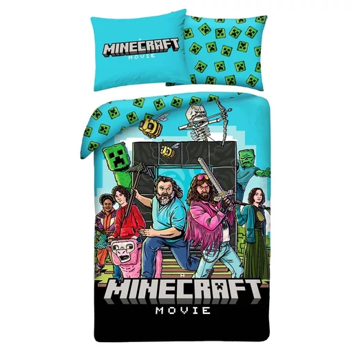 Minecraft Movie Duvet Set Ver. 2 140 x 200 cm / 70 x 90 cm