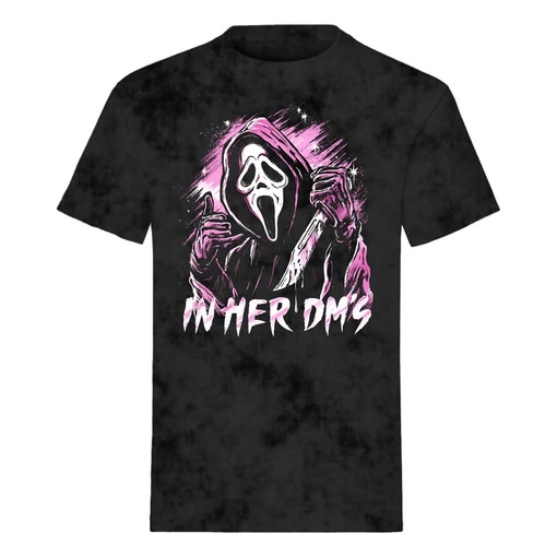 Scream T-Shirt Ghost Face In her DM's