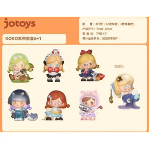 Kokosa: Girls Series Blind Box figure 9 - 12 cm Display (6)