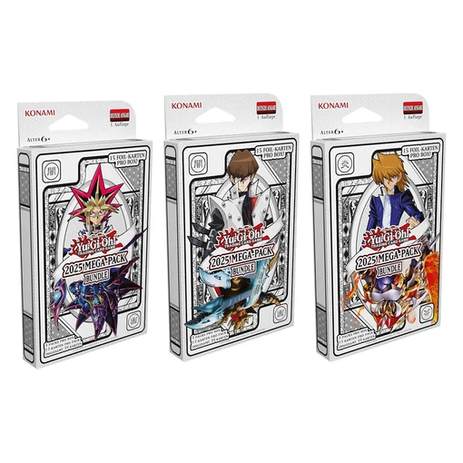 Yu-Gi-Oh! TCG Mega Packs 2025 Bundles Case (12) *German Edition*