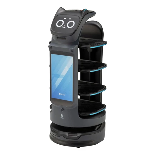 Pudu Robotics Plastic Model Kit Bellabot Black Ver. 11 cm