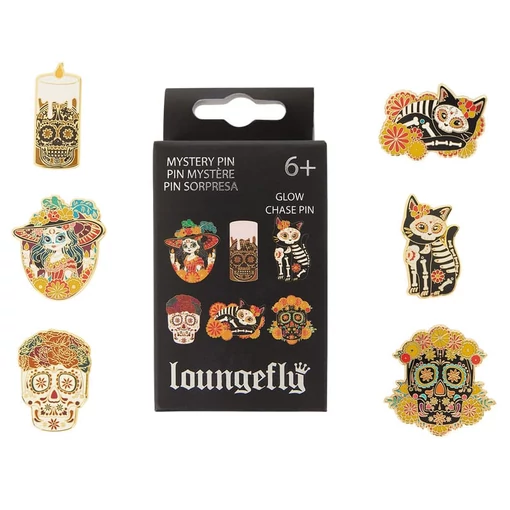 Loungefly Enamel Pins Blind Box Dia de los Muertos Assortment (12)