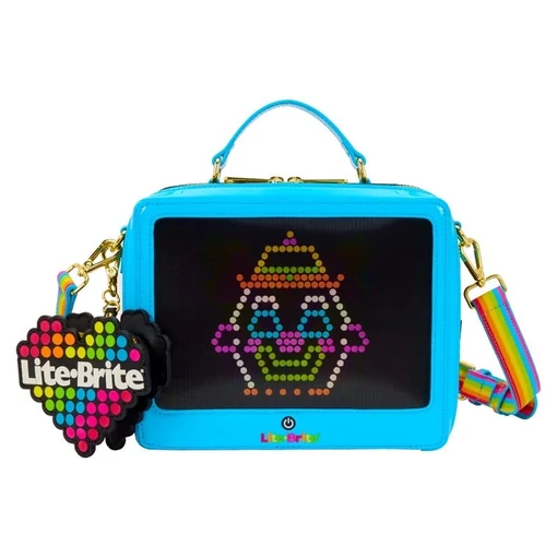 Hasbro by Loungefly Crossbody with Coin Bag Lite Brite