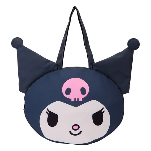 Sanrio by Loungefly Tote Bag with Coin Purse Kuromi