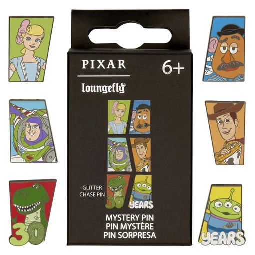 Pixar by Loungefly Enamel Pins Blind Box Toy Story 30th Anniversary Assortment (12)