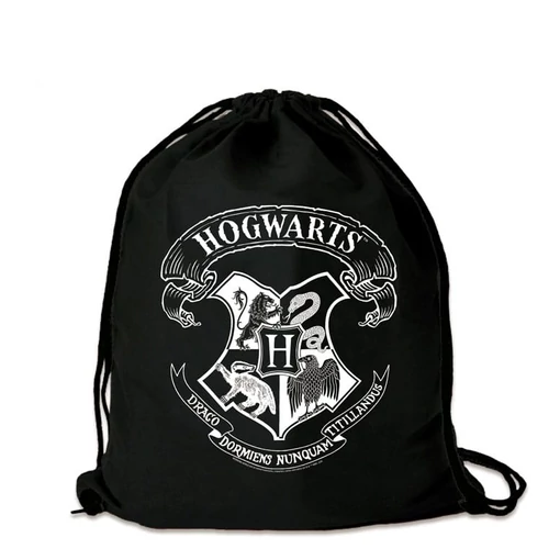 Harry Potter Gym Bag Hogwarts (White)