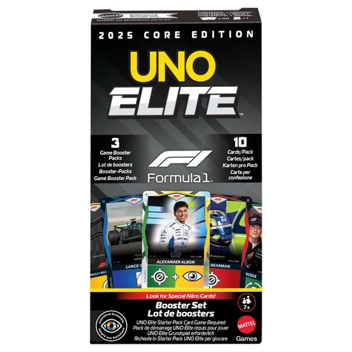 Formula 1 UNO Card Game Elite F1 Booster-Set