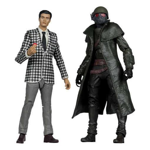 Fallout: New Vegas Statue 2-Pack Riot Ranger Armor & Benny Survivor 18 cm