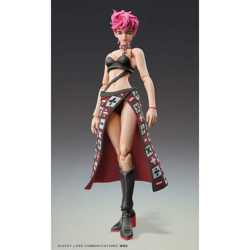 JoJo's Bizarre Adventure Part 5 Super Action Action Figure Chozokado Trish Una Black Ver. 15 cm