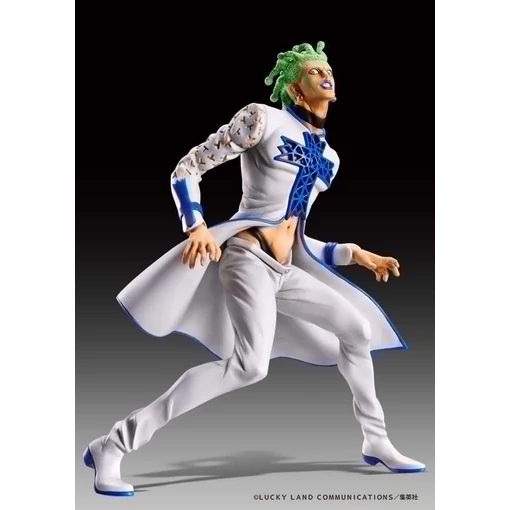JoJo's Bizarre Adventure Part 5 Golden Wind Statue Legend PVC Statue Cioccolata 17 cm