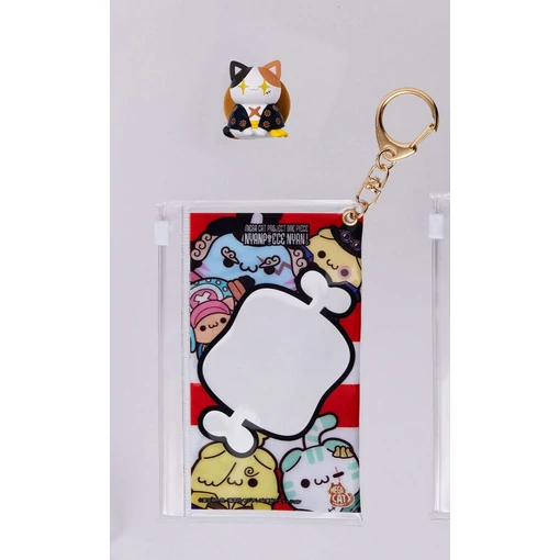 One Piece Mega Cat Project Nyan Piece Nyan! Trading Figure with pouch Luffy 2025 Limited Edition 7 cm