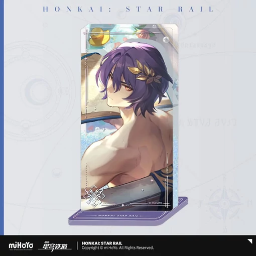 Honkai: Star Rail Light Cone Acryl Ornament with Glitter: Dr. Ratio Baptism of Pure Thought 15 cm
