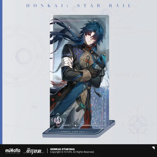 Honkai: Star Rail Light Cone Acryl Ornament with Glitter: Blade The Unreachable Side 15 cm