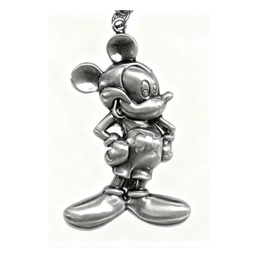Mickey Mouse Pewter-Keychain Mickey
