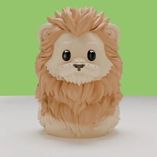 Wicked Tubbz Mini PVC Figure Cowardly Lion 5 cm