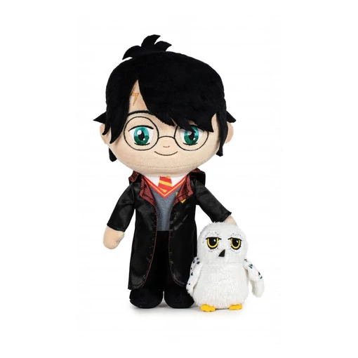 Harry Potter Plush Figures Harry with Hedwig 29 cm