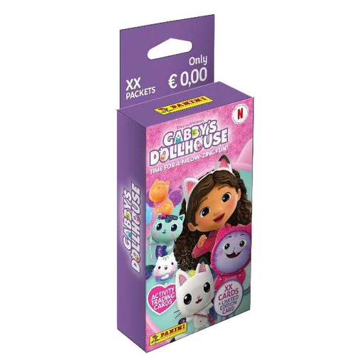 Gabby's Dollhouse: Time for a Meow-Zing fun Sticker Collection Eco-Blister *German Version*