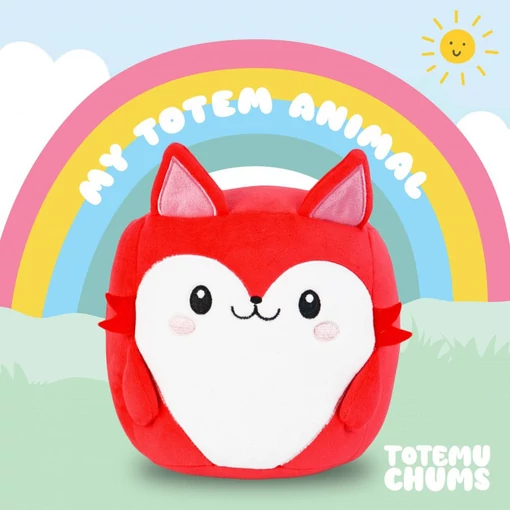 Totemu Chums Cute ´n´ Kawaii Plush Figure Fox 19 cm