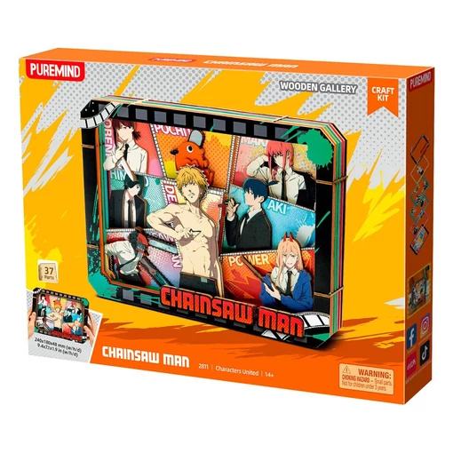 Chainsaw Man Model Kit Wooden Gallery (L) Characters United