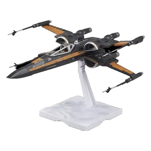 Star Wars Model Kit 1/72 Poe's X-Wing Fighter 17 cm