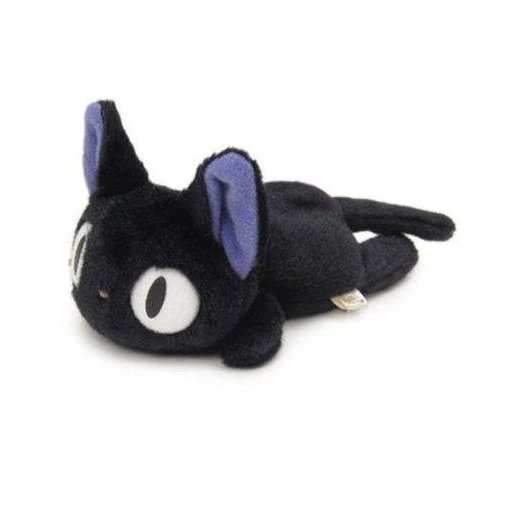 Kiki's Delivery Service Beanie Plush Figure Jiji Fluffy 15 cm