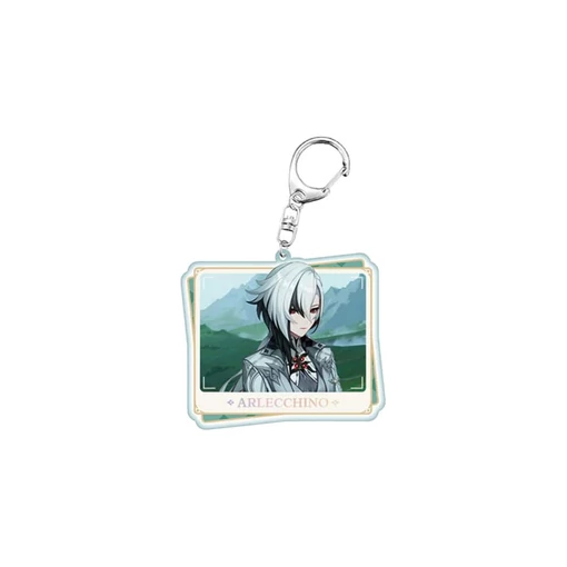 Genshin Impact Acrylic Keychain Arlecchino 7 cm