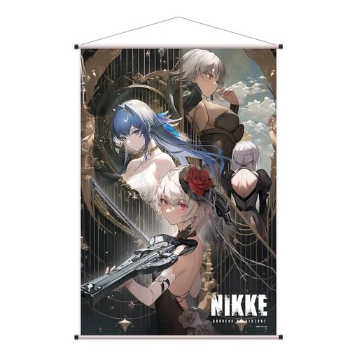 Goddess of Victory: Nikke Wallscroll Sugar, Helm, Julia & Modernia 60 x 90 cm