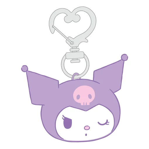 Sanrio Plush Keychain Kuromi