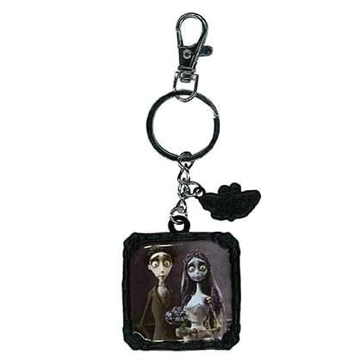 Corpse Bride Metal Keychain Wedding 7 cm