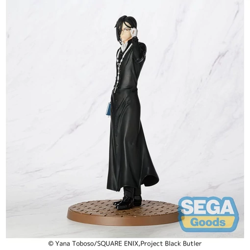 Black Butler: Boarding School Arc Luminasta PVC Statue Sebastian Michaelis 22 cm