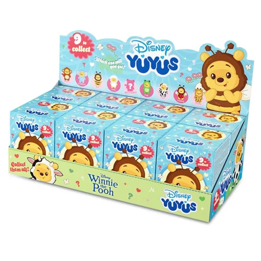 Disney YuYus Plush Key rings Winnie the Pooh 12 cm Blindbox Display (8)