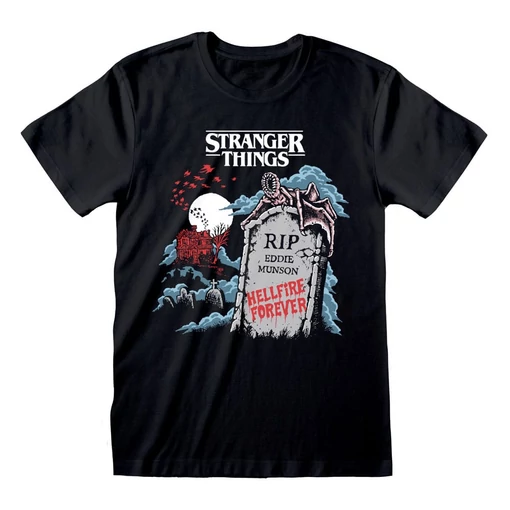 Stranger Things T-Shirt RIP Eddie Size XL