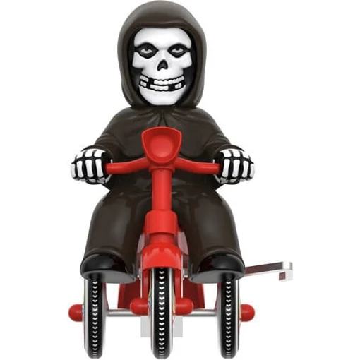Misfits Super Cycles Action Figure Mummy Boy (Black with Red Trike) 13 cm
