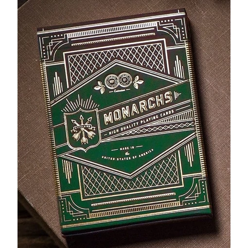 Theory 11 Playing Cards Monarch Green