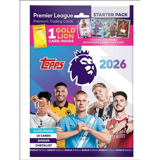 Premier League 2025/26 Trading Cards Starter Pack