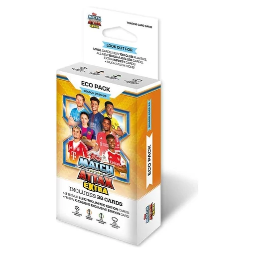UEFA Champions League Match Attax Extra Trading Cards 2025/26 Eco Pack
