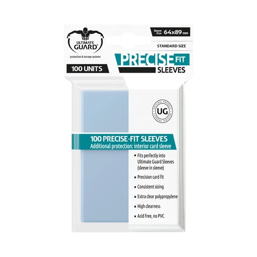 Ultimate Guard Precise-Fit Sleeves Standard Size (100)